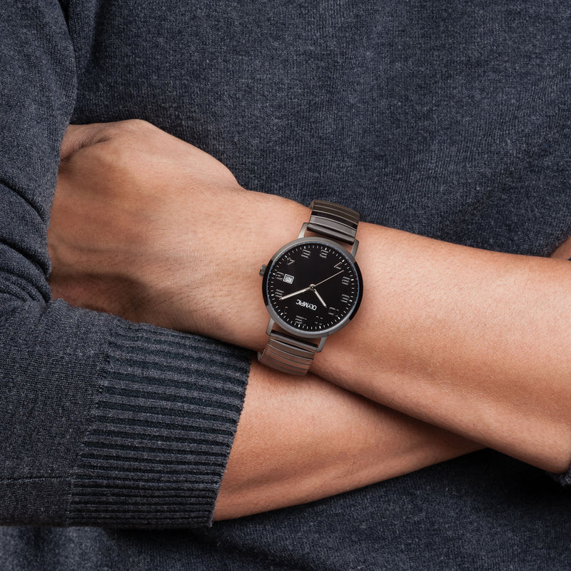 Olympic Lucas Zwart Herenhorloge OL26HZZ001-zoom-