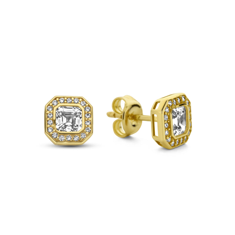 Beloro Jewels Monte Napoleone Sofia 9 Karaat Oorknoppen BO360042-zoom-