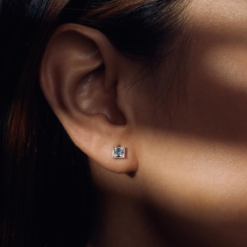 Parte Di Me Cento Luci Perla 925 sterling zilveren oorknoppen met preciosa kristal PDM36149-zoom-