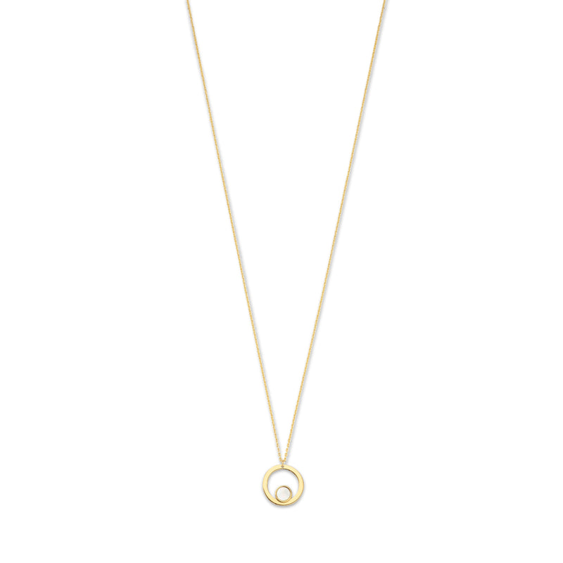 Isabel Bernard Belleville Nova 14 Karaat Gouden Collier IB340029 (Lengte: 40.00-45.00 cm)-zoom-