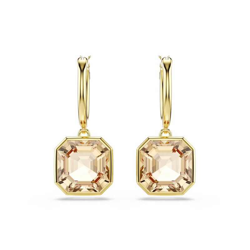 Swarovski Millenia Gold Coloured Earrings 5731148-zoom-