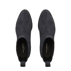 Isabel Bernard Vendôme Chey Blue Suede Chelsea Boots IB53000-10-36