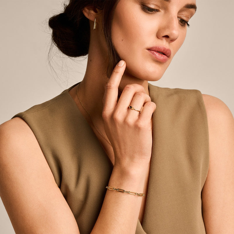 Blush 14 karaat Gouden Armband 2229YGO-zoom-