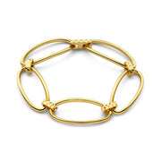 Parte Di Me Bibbiena Poppi Clara 925 Sterling Zilveren Gold Plated Schakelarmband PDM32146