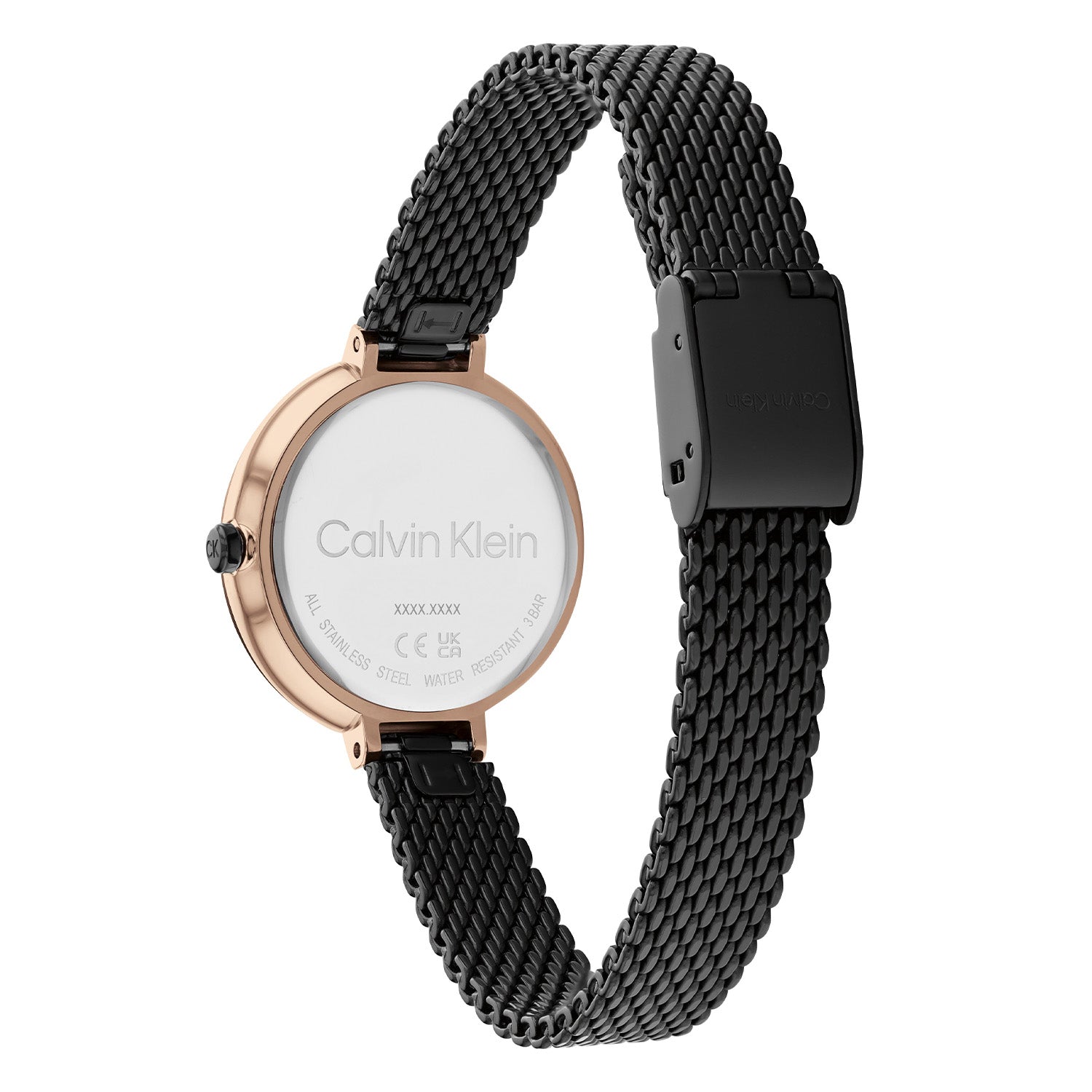 Calvin Klein Minimalistic T-bar Zilverkleurig Dames Horloge 2002-CK25200084