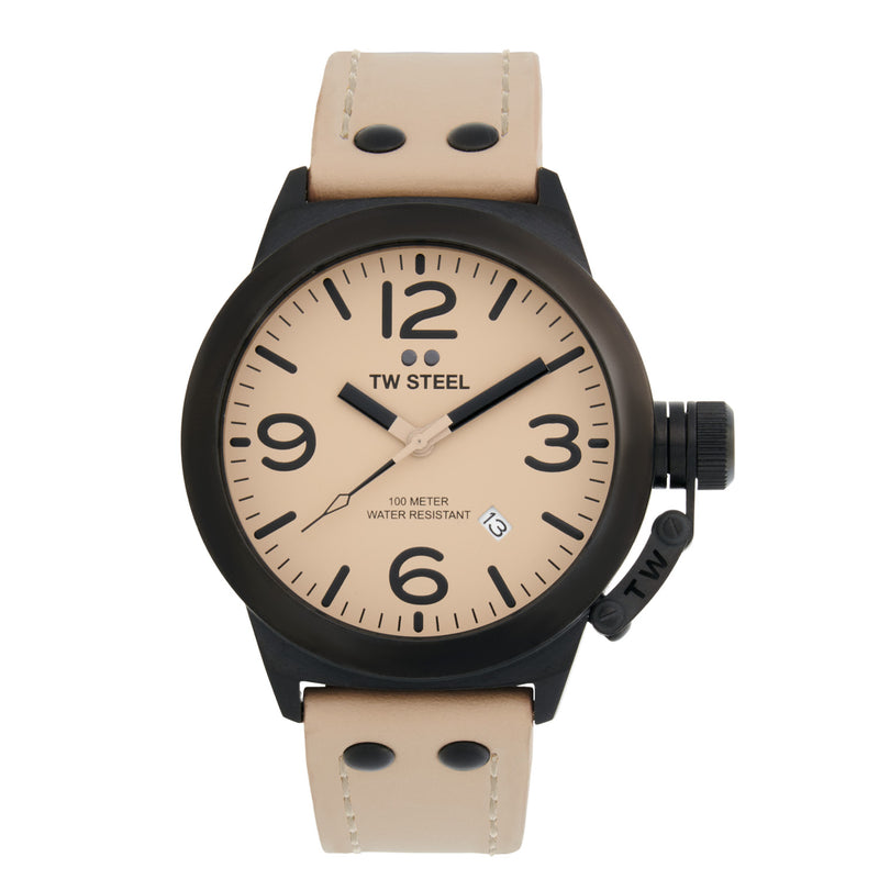 TW Steel Canteen Créme Heren Horloge 2002-TWCS114-zoom-