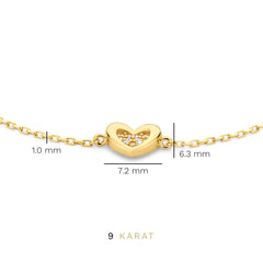 Beloro Jewels Monte Napoleone Gionna 9 carat gold Bracelet BO320031