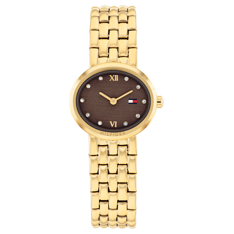 Tommy Hilfiger Goudkleurig Dameshorloge TH1782844-zoom-