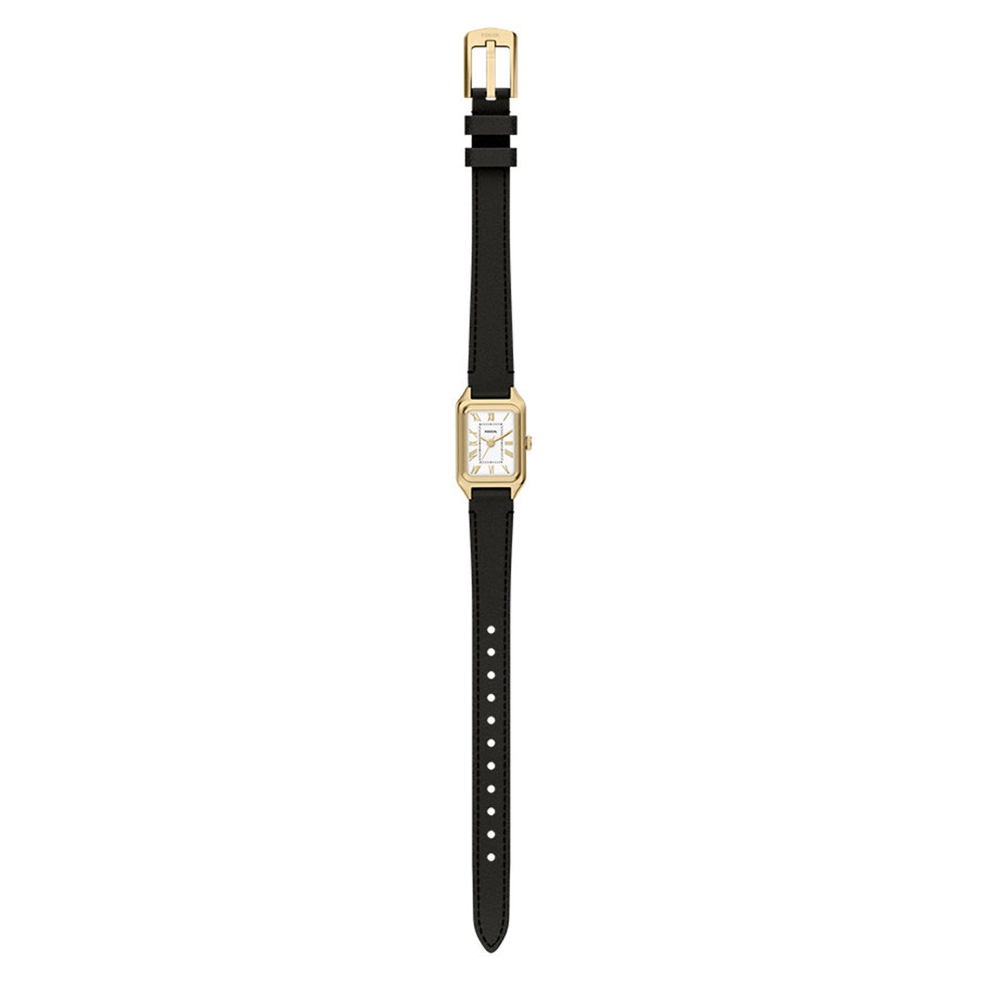 Fossil Raquel Mini Rectangular White Dial Watch ES5470