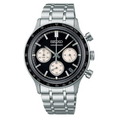 Seiko Black Chronograph Men's Watch SSB479P1