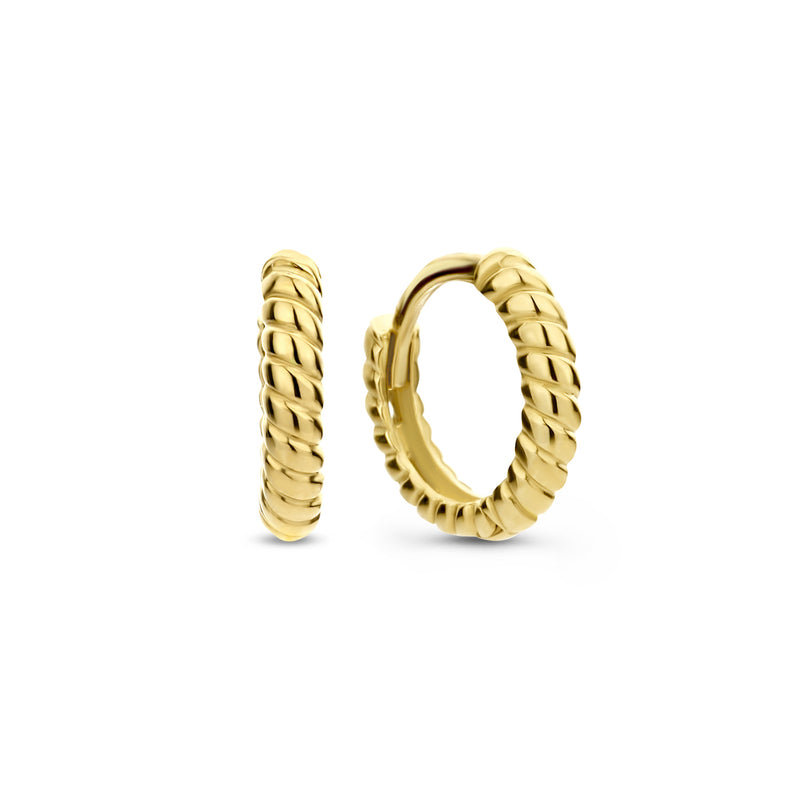 Isabel Bernard 14 Karaat Gouden Le Marais Anne-Colette Oorbellen IB360211-zoom-