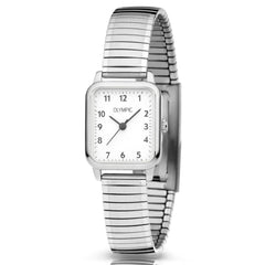 Olympic Britt Wit Dames Horloge 2002-OL26DSS140