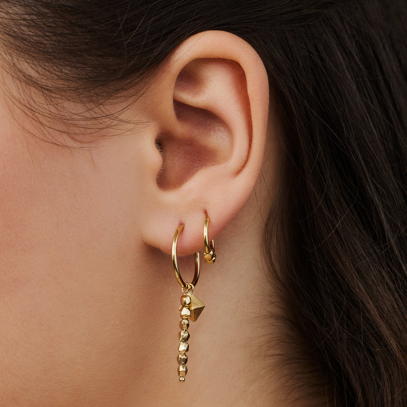 Violet Hamden Sisterhood Feminine 925 Sterling Zilveren Gold Plated oorringen VH360023-zoom-