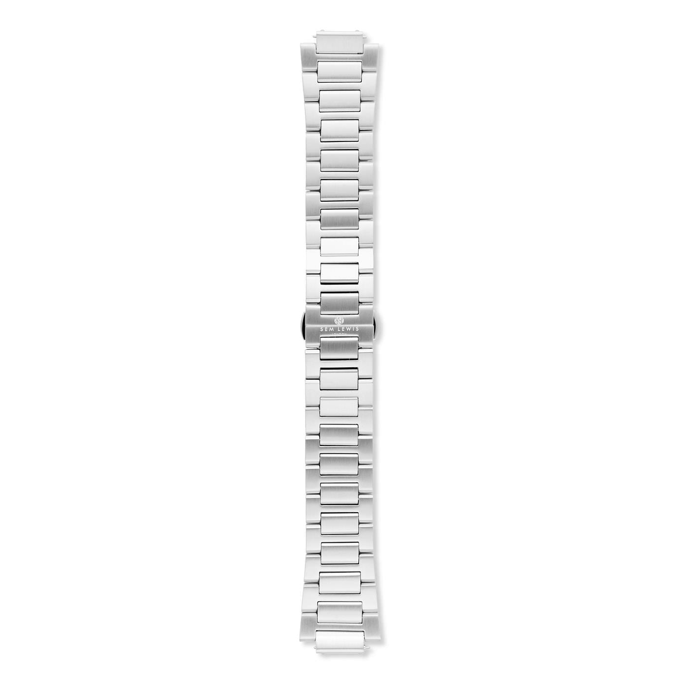 Sem Lewis Moorgate Strap 24mm Silver-coloured SL620011