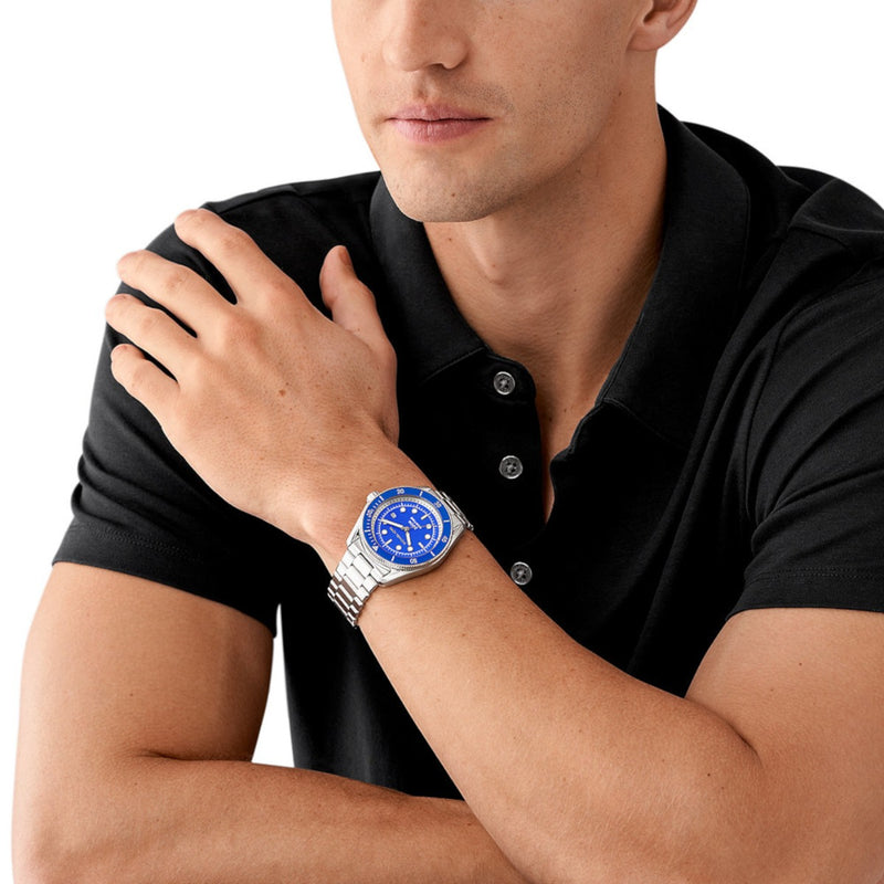 Michael Kors Maritime Silver Men's Watch MK9160-zoom-