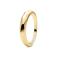 Sif Jakobs Gold Plated Roccia Ring SJ-R2724-YG-50