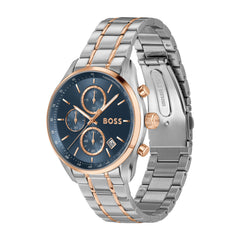 Hugo Boss Grand Prix 40 Silver Men's Watch HB1514260