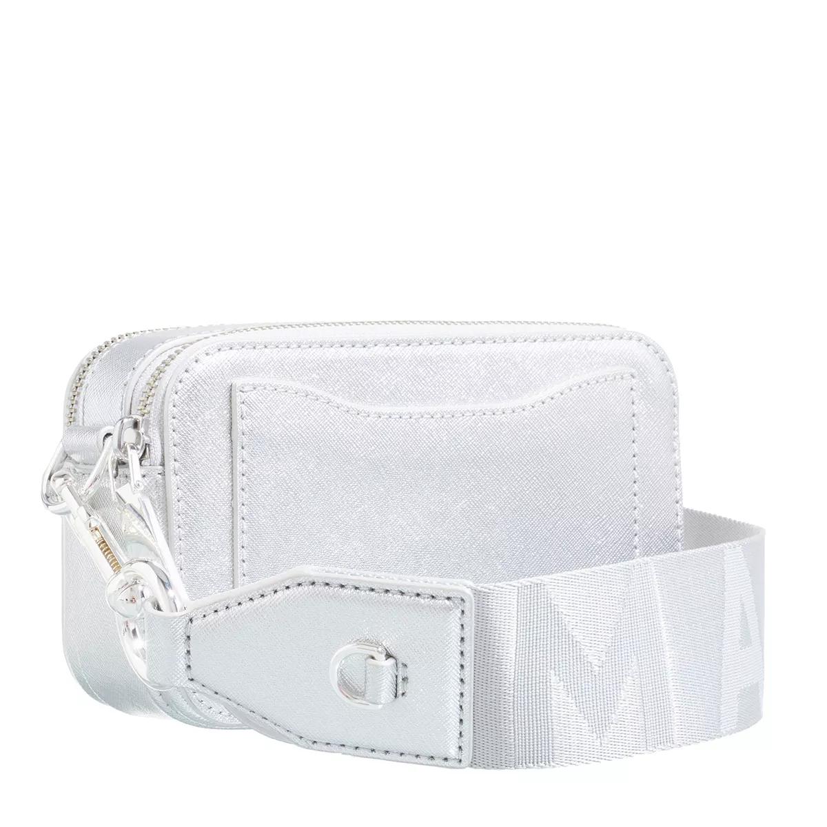 Marc Jacobs The Snapshot Silver Crossbody Bag 2001-A0232715