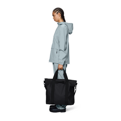 Rains Black Tote Bag R14150-01