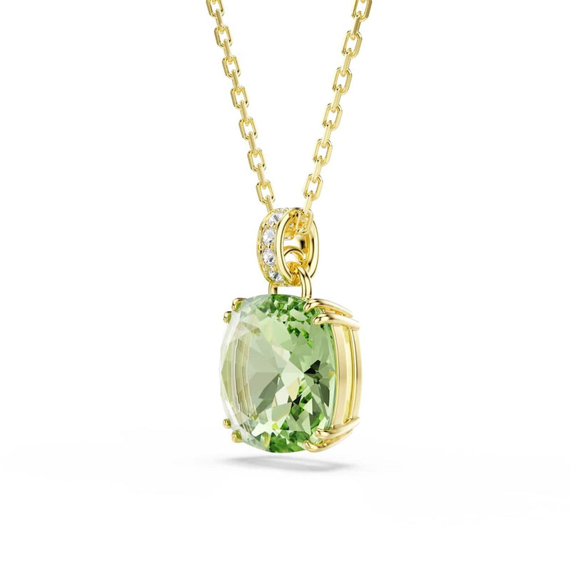 Swarovski Millenia Gouden Ketting met Groene Hanger 5764821-zoom-