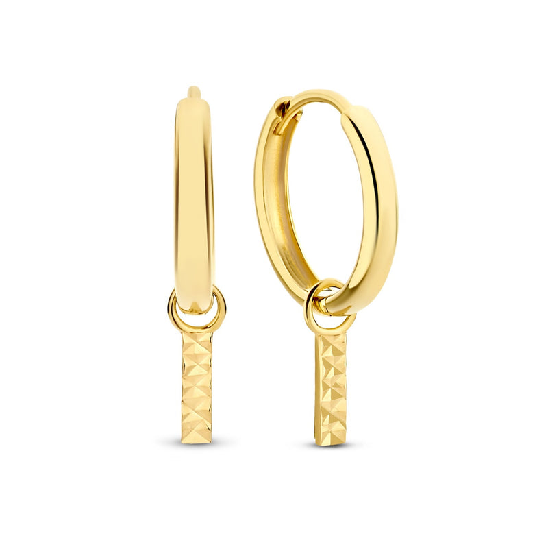 Isabel Bernard Cadeau d´Isabel 14 Karaat Gouden Oorbellen Set IB90133-zoom-