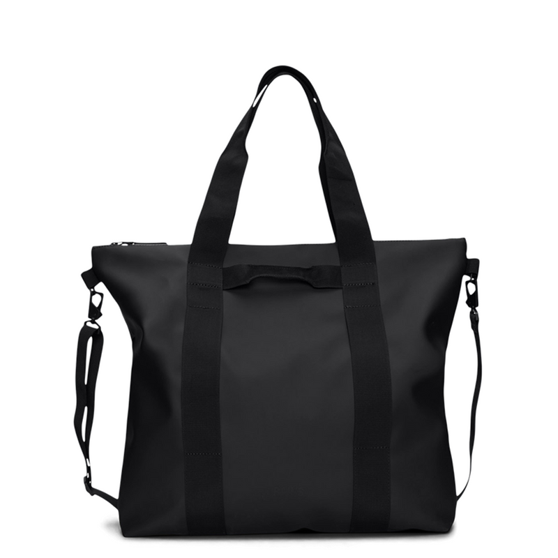 Rains Black Tote Bag R14150-01-zoom-