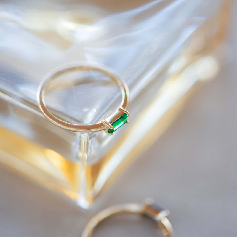 Isabel Bernard Baguette Vere 14 karaat gouden ring IB330021-50-zoom-