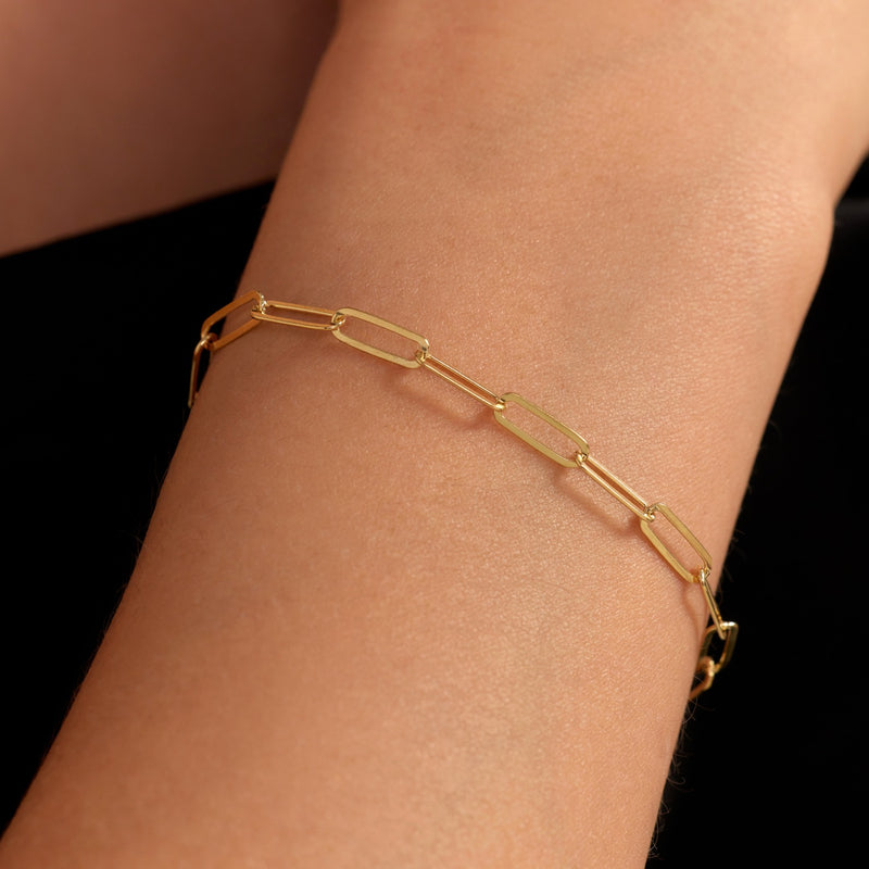 Parte Di Me Bibbiena Poppi Felice 925 Sterling Zilveren Gold Plated Schakelarmband PDM32117-zoom-