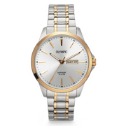 Olympic John Zilverkleurig Herenhorloge OL26HSS321B