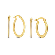 Beloro Jewels Regalo d'Amore 9 karaat gouden oorringen cadeauset BO90023