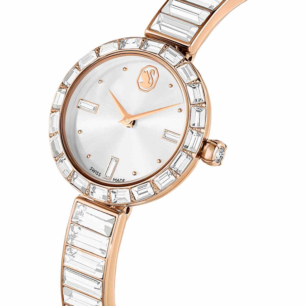 Swarovski Matrix Rose gold Watch 5677484