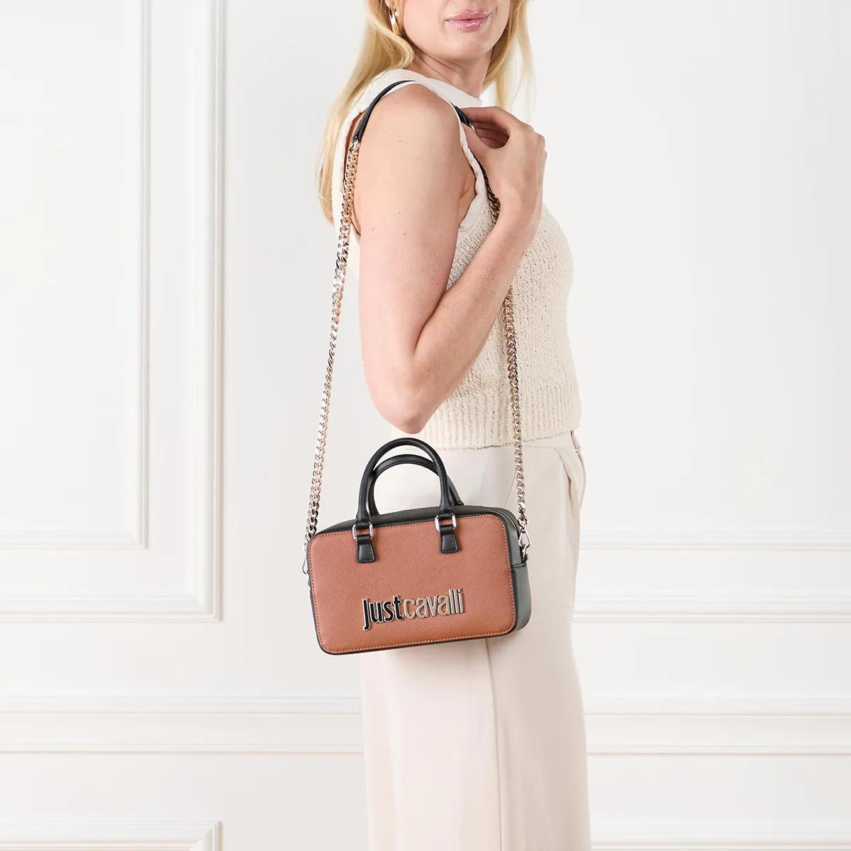 Just Cavalli Cognac Crossbody Bag 2001-A0324566