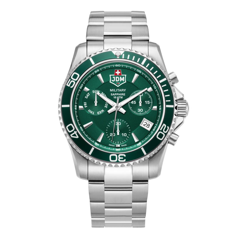 JDM Military Sierra Chrono Groen Herenhorloge JDM-WG019-04-zoom-