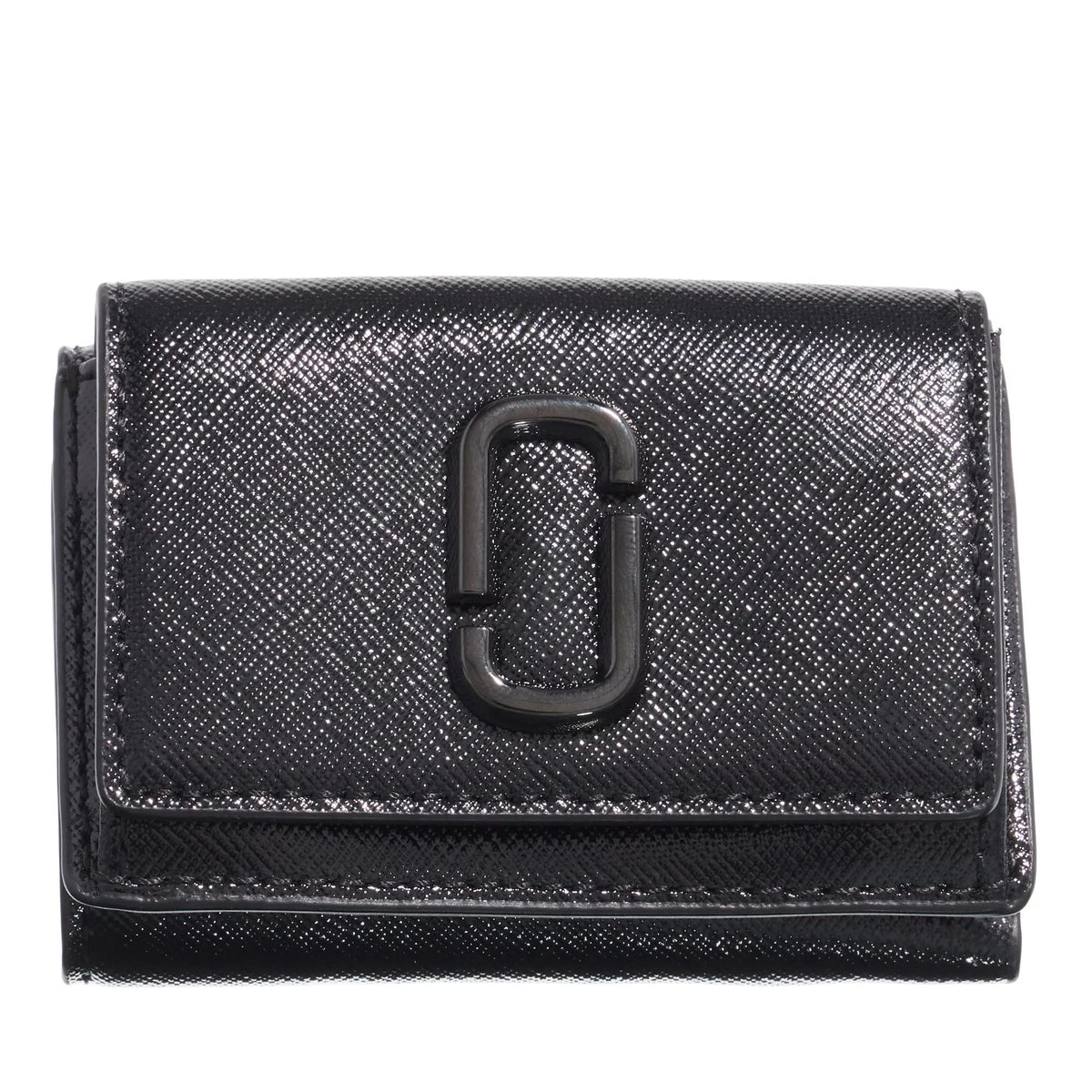 Marc Jacobs Zwarte Leren Billfold Portemonnee 2001-A0270537