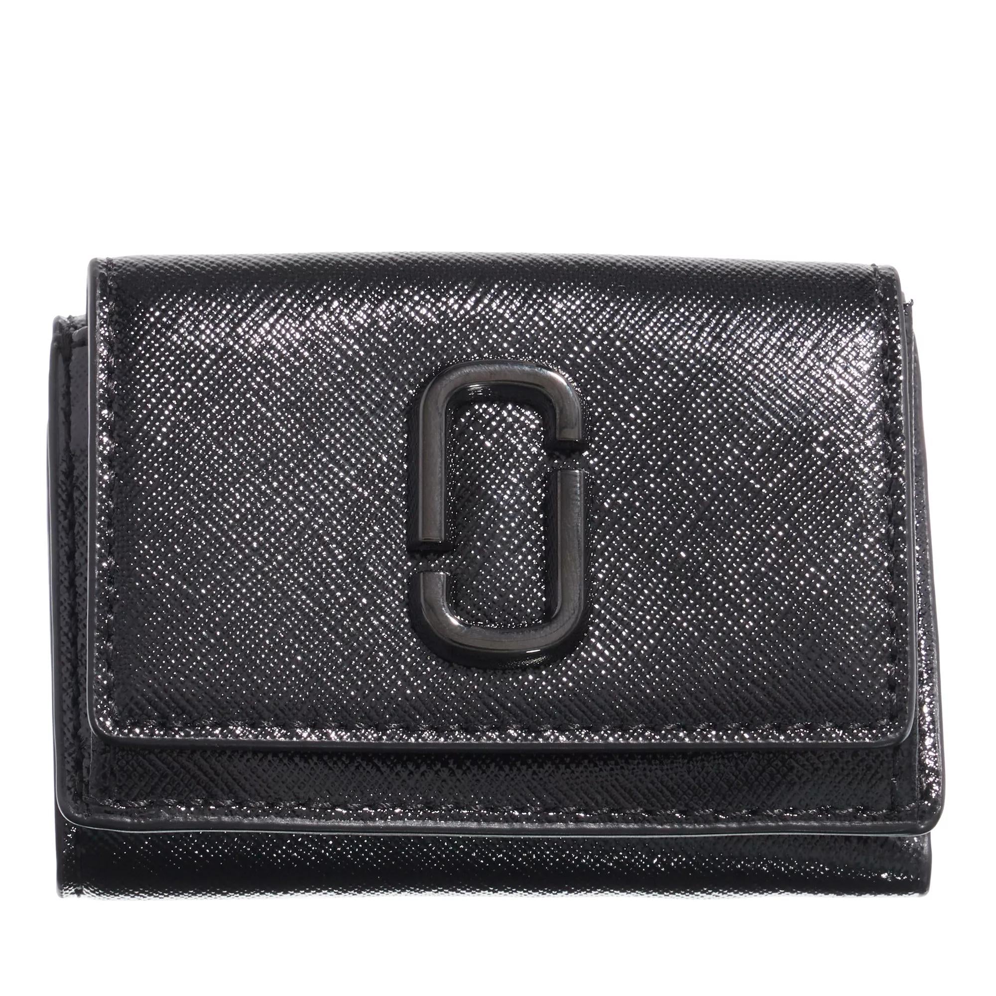 Marc Jacobs Zwarte Leren Billfold Portemonnee 2001-A0270537