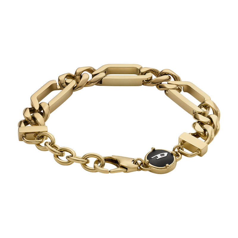 Diesel Gold-coloured Bracelet DX1471710-zoom-