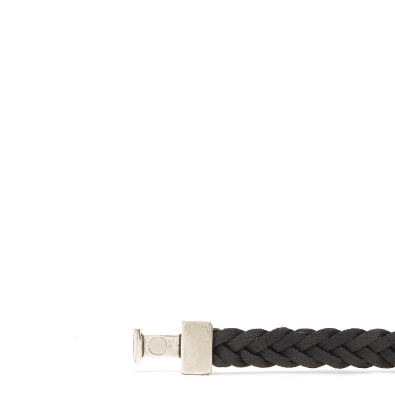 Josh Black Armband 24456-BRA-BLACK-M (Lengte: 20.50 cm)-zoom-