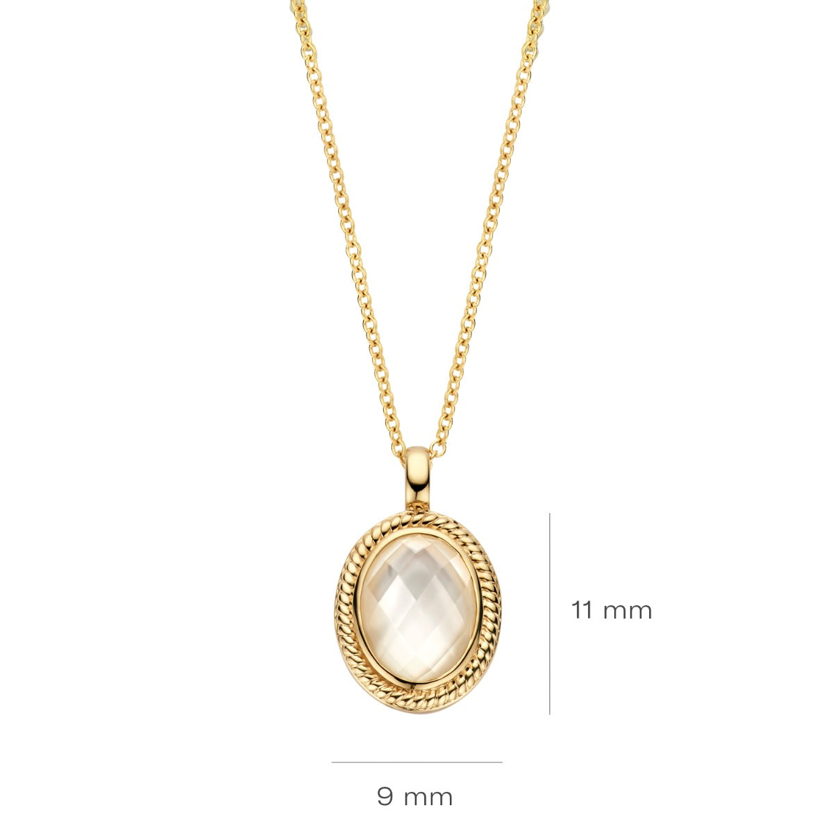 Blush 14 karat gold Necklace 3169YMQ