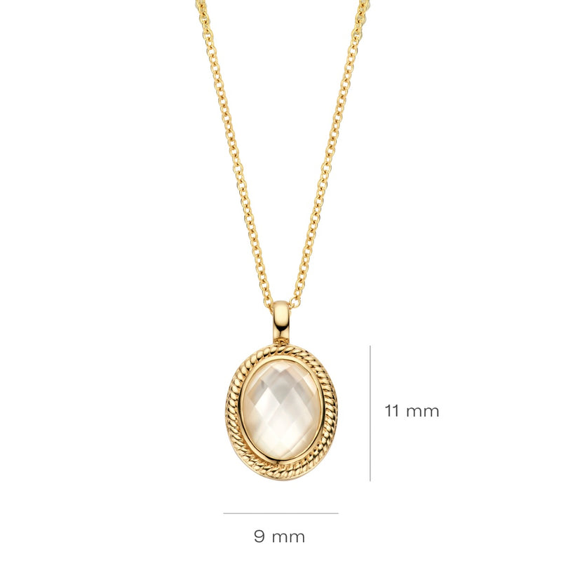 Blush 14 karaat Gouden Ketting 3169YMQ-zoom-