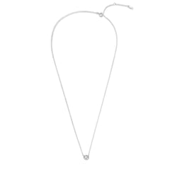 Violet Hamden Venus 925 Sterling Silver Necklace with Birthstone VH340009-DEC