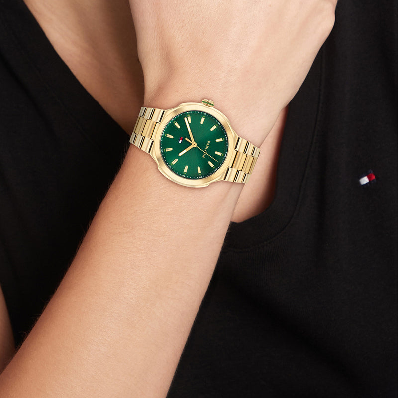 Tommy Hilfiger Goudkleurig Dameshorloge TH1782820-zoom-