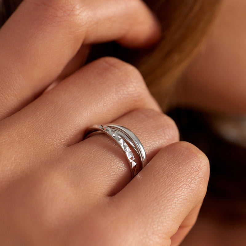 Parte di Me Ponte Vecchio lucilla 925 Sterling Silver Ring with Diamond Cut PDM33073-48-zoom-