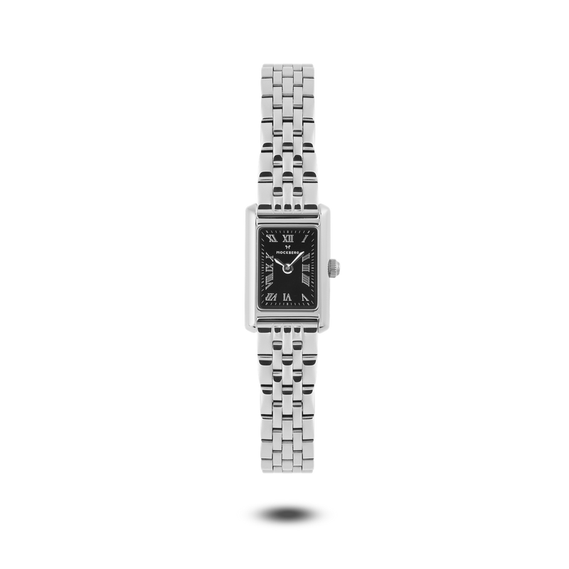 Mockberg Timeless Petite Steel Noir Women's Watch MB1774-zoom-