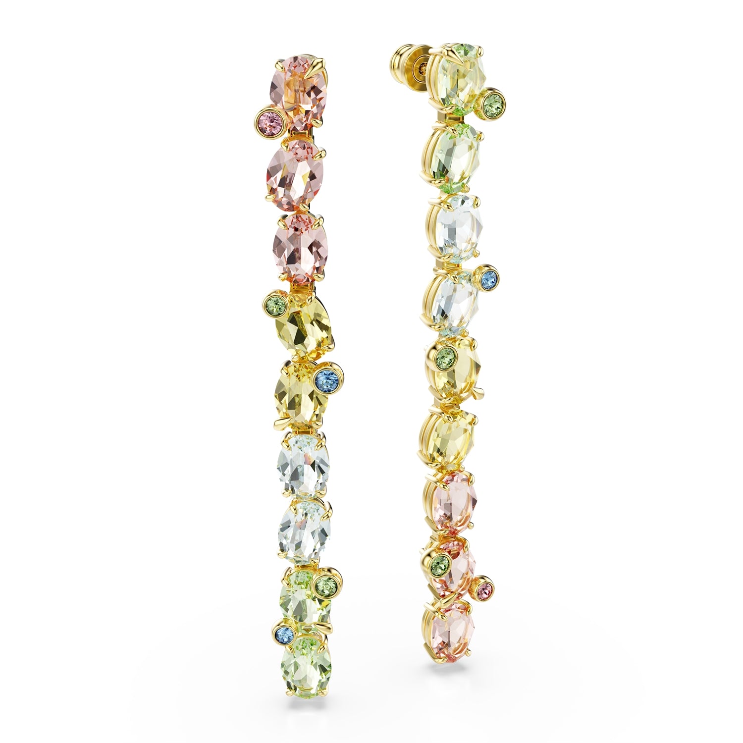 Swarovski Gema Gold Coloured Ear studs 5705809