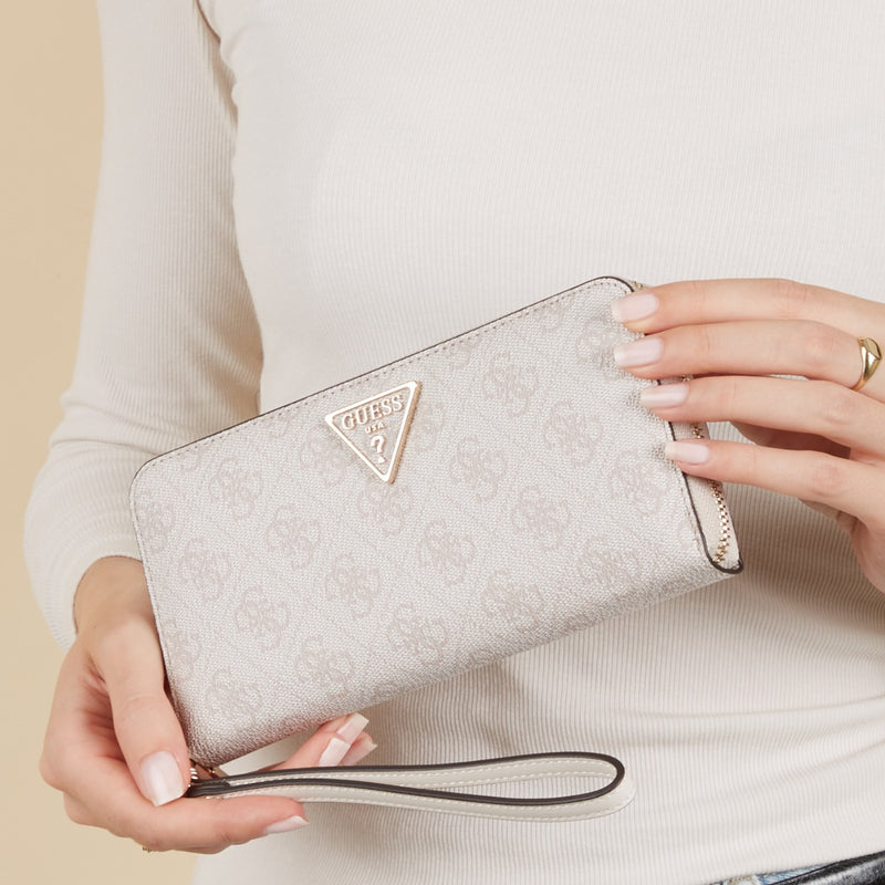 Guess White Zip Wallet SWSD85-460-DVL-zoom-