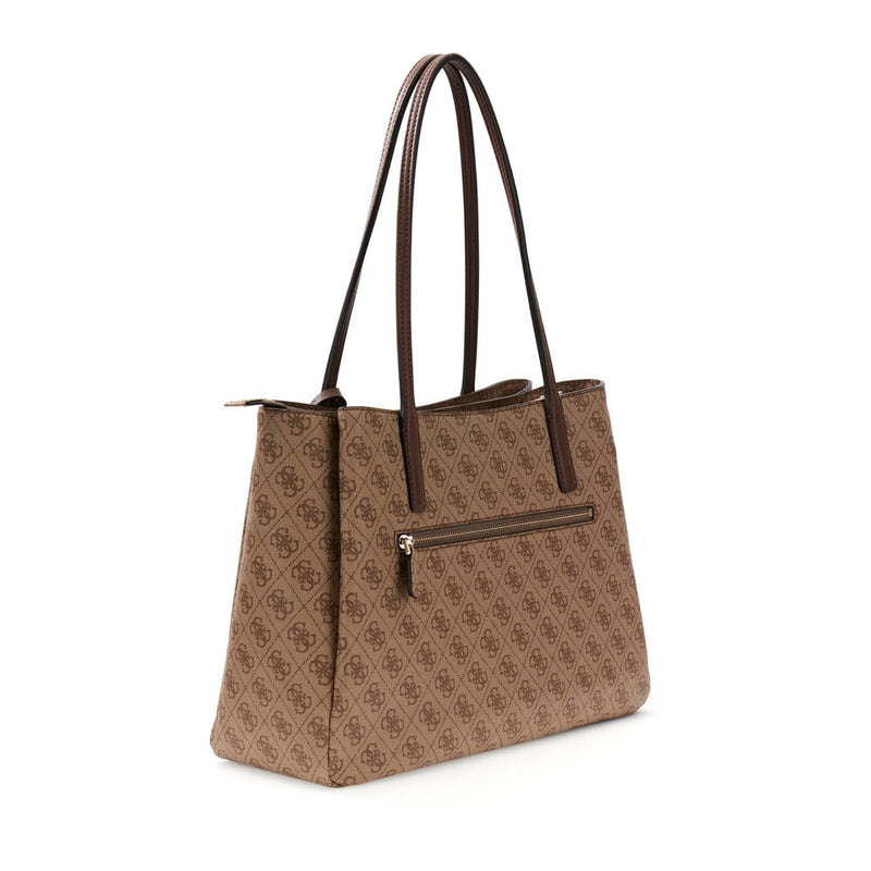 Guess Noelle Latte Logo Brown Shopper HWBG96-72260-LGW-zoom-