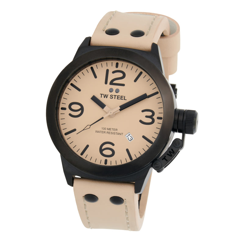 TW Steel Canteen Créme Heren Horloge 2002-TWCS114-zoom-