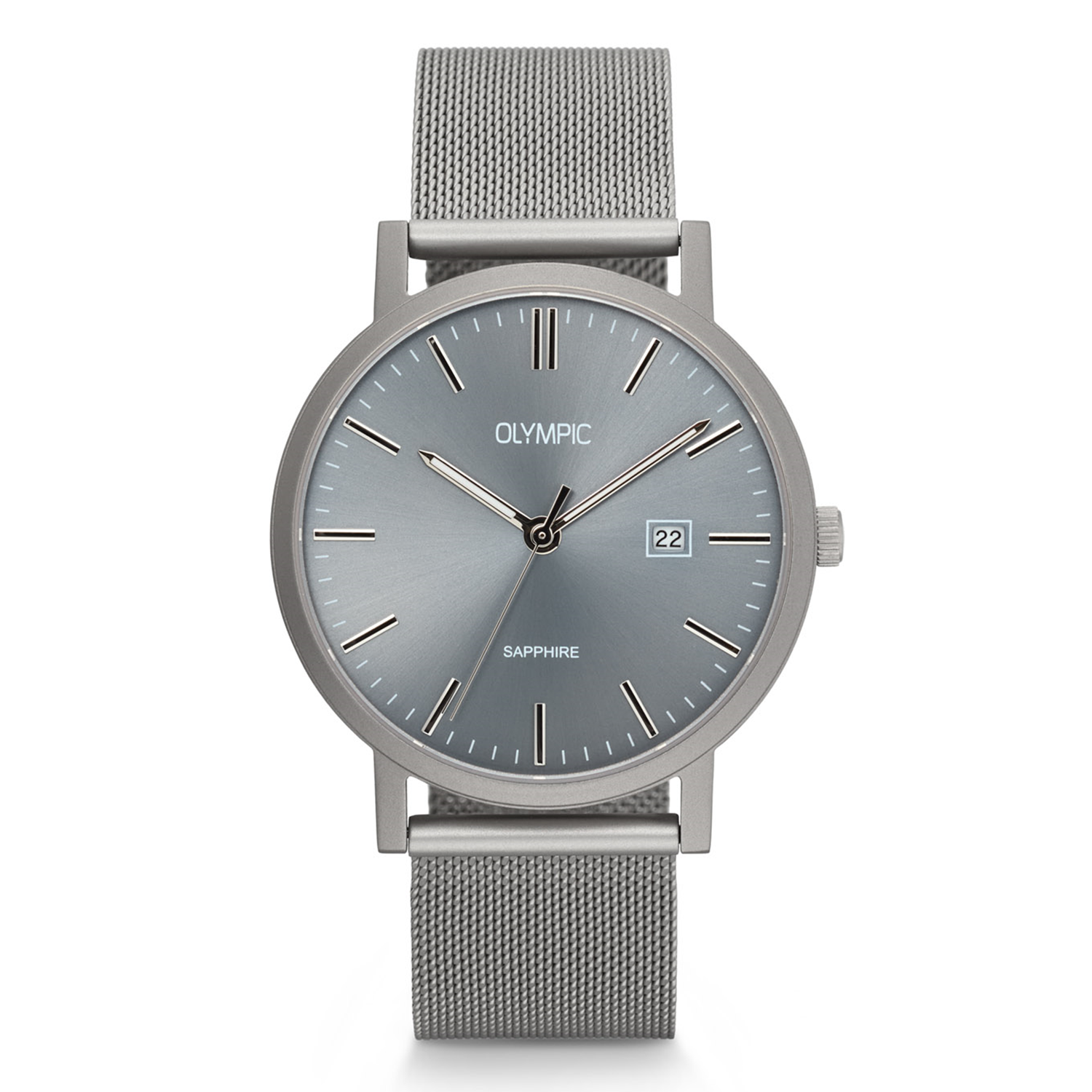Olympic Titanium Grey Men's Watch OL26HTS002