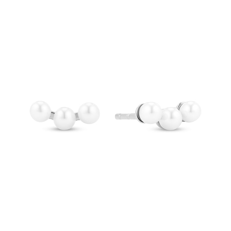 Sif Jakobs 925 Sterling Zilveren Perla Tre Oorknoppen SJ-E2733-P-zoom-