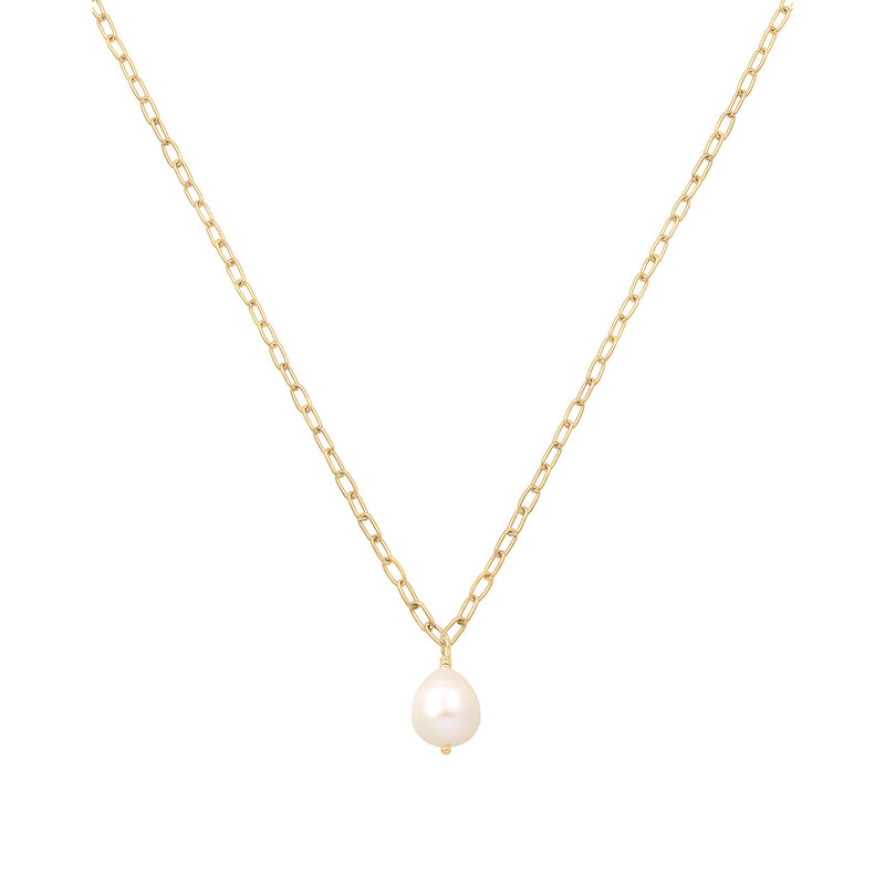 Elli 925 Sterling Silver Pearl Necklace with Pearl 2004-BF-0007727-001-zoom-